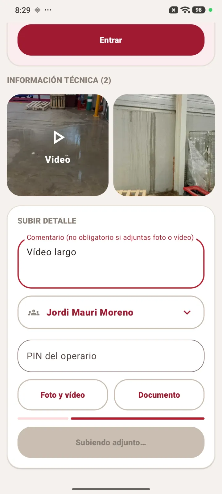 IMFALU Dispositivo — app móvil